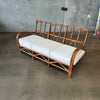 Mid Century Rattan Sofa