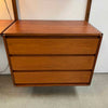 Mid Century Walnut Wall Unit Book Shelf By Barzilay