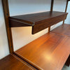 Mid Century Walnut Wall Unit Book Shelf By Barzilay