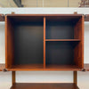 Mid Century Walnut Wall Unit Book Shelf By Barzilay