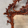 Italian La Barge Carved Mahogany Mirror