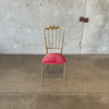 1970s Italian Brass Chiavari Chair