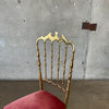 1970s Italian Brass Chiavari Chair