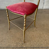 1970s Italian Brass Chiavari Chair