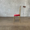 1970s Italian Brass Chiavari Chair