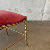 1970s Italian Brass Chiavari Chair