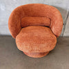 Boston Swivel Chair in Rust Color