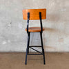 Industrial School Shop Stool