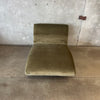 Vintage Mid Century Wave Chaise Lounge