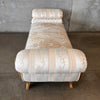 Vintage Regency Style Giltwood Chaise / Bench