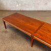 Lane Rhythm Walnut Long Low Surfboard Coffee Table