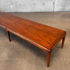 Lane Rhythm Walnut Long Low Surfboard Coffee Table