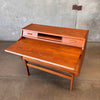 Mid Century 1960s Danish Teak Bureau Vanity By Arne Wahl Iverson