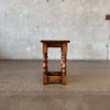 Old Oak Side Table/Stool