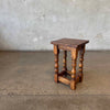 Old Oak Side Table/Stool