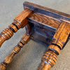 Old Oak Side Table/Stool