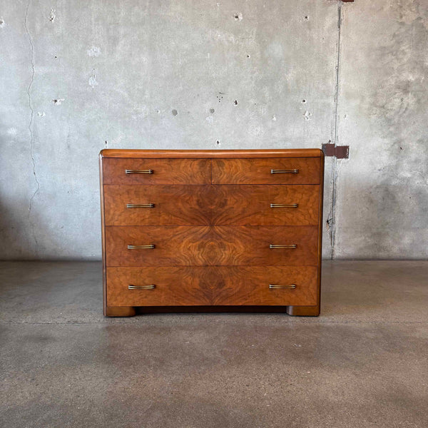 Art Deco Walnut Chest by Kling