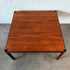 Mid Century Modern Danish Coffee Table by Hans Olsen, Signed