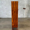 Danish Rosewood Lighted Curio Cabinet by Paul Hundevad