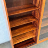 Danish Rosewood Lighted Curio Cabinet by Paul Hundevad