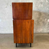 Mid Century Kroehler Signature Rosewood and Walnut Highboy Dresser