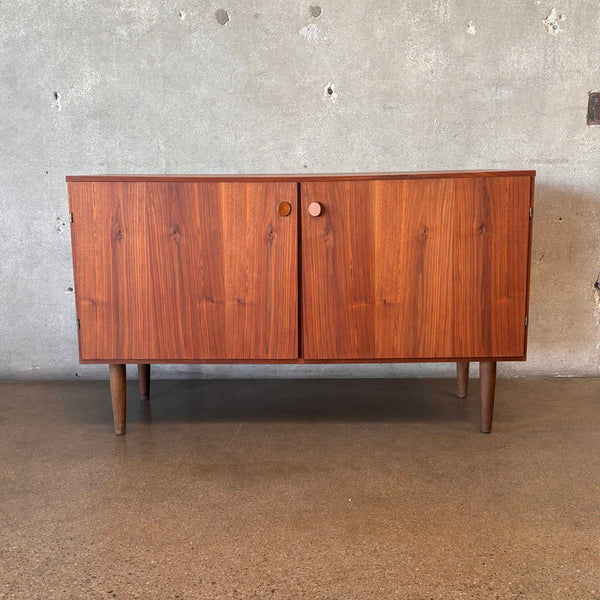 Mid Century Modern Danish Walnut Credenza