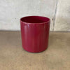 Maroon Gainey Ceramics Planter