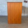 Danish Teak Vanity And Bench