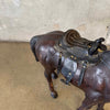 Vintage Leather Horse