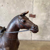 Vintage Leather Horse