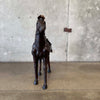 Vintage Leather Horse