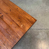 Geometric Steel & Wood Coffee Table