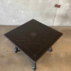 Modern Baroque Style Fold Out Leaf Dining Table