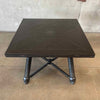 Modern Baroque Style Fold Out Leaf Dining Table