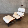 Eames Style Plycraft Chair with Ottoman