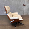 Eames Style Plycraft Chair with Ottoman