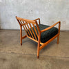 Mid Century Modern Pair of Swedish Lounge Chairs by Folke Ohlsson