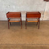 Mid Century Danish Teak Nightstands by Soren Rasmussen