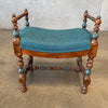 Antique Carved Bench Stool, Early 19th Century France