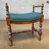 Antique Carved Bench Stool, Early 19th Century France