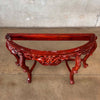 Marble Top Carved Console