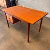 Vintage Hans Olsen Teak Writing Desk, 1960s