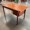 Vintage Hans Olsen Teak Writing Desk, 1960s