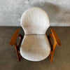 Vintage Mid Century Danish Modern Teak Rocking Chair