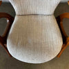 Vintage Mid Century Danish Modern Teak Rocking Chair