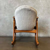 Vintage Mid Century Danish Modern Teak Rocking Chair