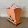 Vintage Art Deco Magazine Holder