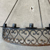 Vintage Spanish Wrought Iron Wall Candelabra