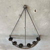 Vintage Spanish Wrought Iron Wall Candelabra