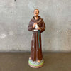 Vintage Catholic Saint Plaster Statue